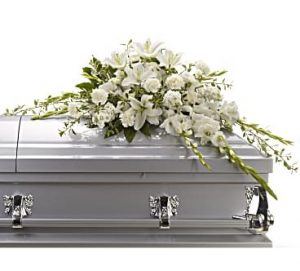 Bountiful Memories Casket Spray