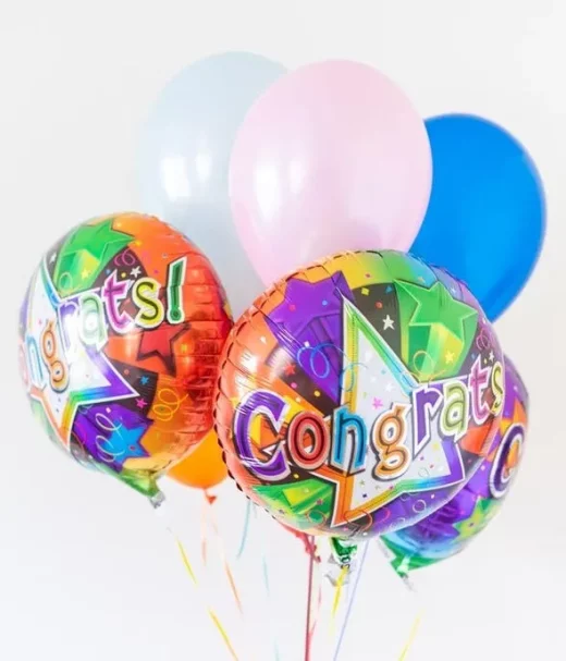 Congratulations Florist Designed Balloon Bouquet
