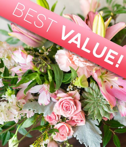 Florist Designed Pink Mother’s Day Bouquet